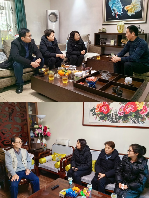 地产集团等三家公司开展春节前走访慰问活动